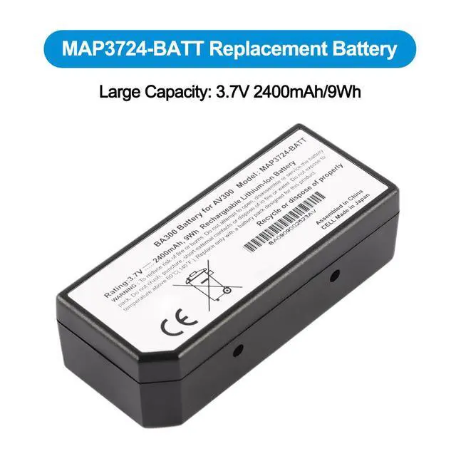 Alt view image 2 of 7 - KingSener MAP3724-BATT Replacement Battery For AccuVein Vein Finder System AV400 AV300 Locator Transilluminator