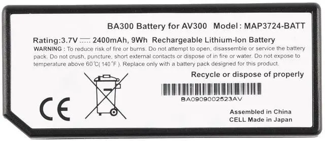 Main image of KingSener MAP3724-BATT Replacement Battery For AccuVein Vein Finder System AV400 AV300 Locator Transilluminator