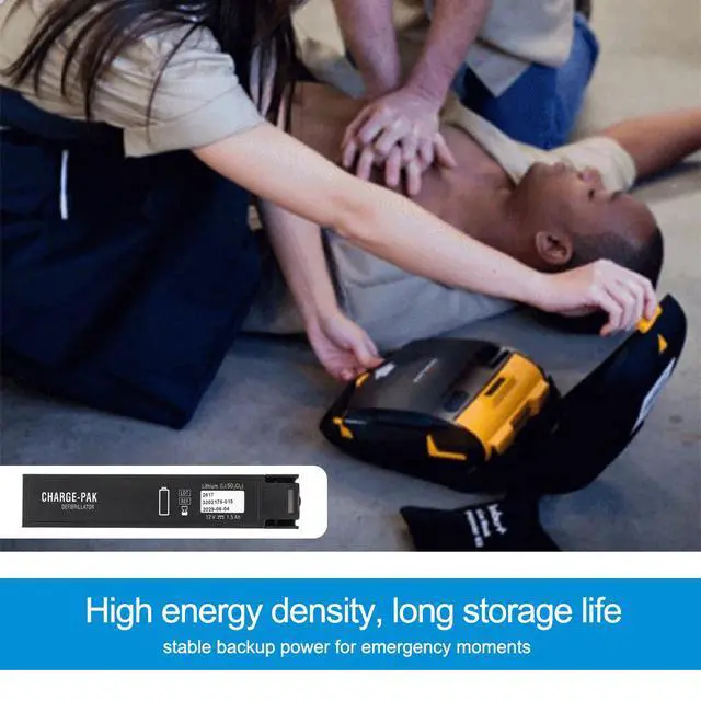 Alt view image 5 of 7 - KingSener 3202176-015 Replacement AED Battery for Physio-Control LIFEPAK CR Plus Express