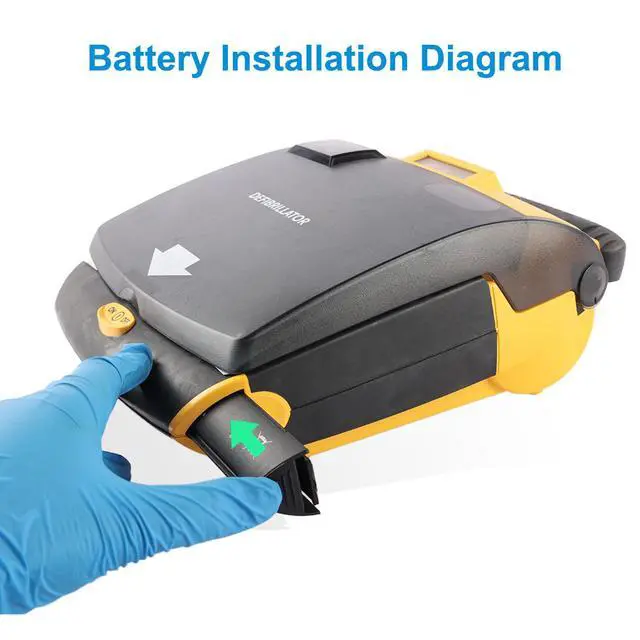 Alt view image 7 of 7 - KingSener 3202176-015 Replacement AED Battery for Physio-Control LIFEPAK CR Plus Express