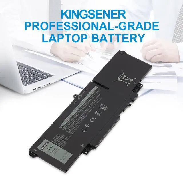 Alt view image 2 of 7 - KingSener 66DWX Battery Replacement For Dell Latitude 7340 7350 7440 7450 7640 7650 Series