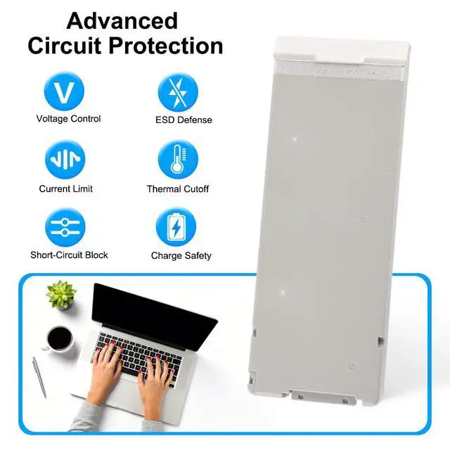 Alt view image 3 of 7 - KingSener CF-VZSU80U Replacement Battery For Panasonic Toughbook CF-C2 70Wh