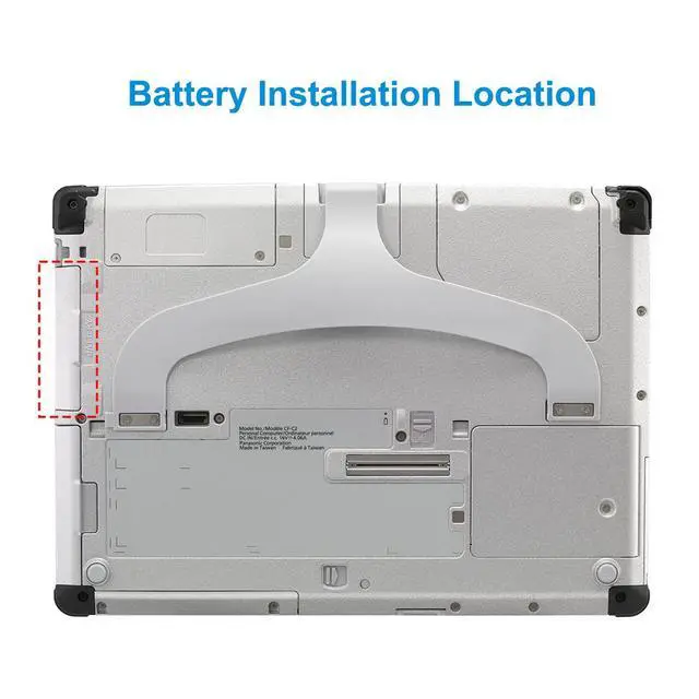Alt view image 7 of 7 - KingSener CF-VZSU80U Replacement Battery For Panasonic Toughbook CF-C2 70Wh