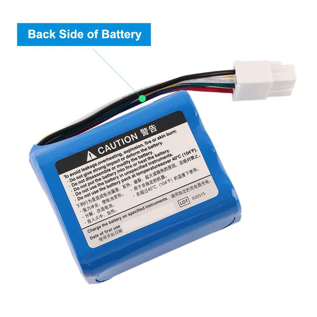 Alt view image 7 of 7 - KingSener SB-752P Battery for Nihon Kohden SVM-7521 SVM-7523 Patient Monitor 6600mAh 47.5Wh 7.4V