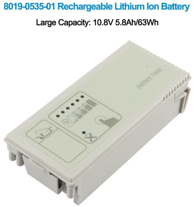 Alt view image 2 of 7 - KingSener 8000-0580-01 Replacement Battery for ZOLL SurePower II Lithium-Ion X Series