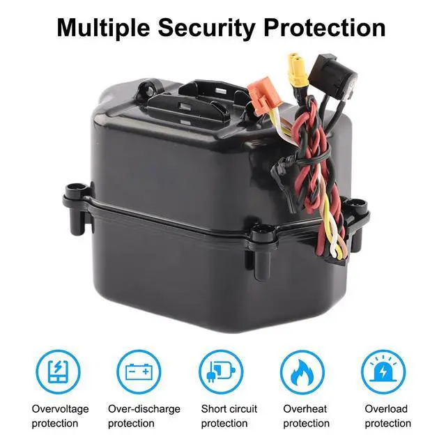 Alt view image 4 of 7 - KingSener 1635308 Replacement Battery For Bissell CrossWave X7 Cordless Pro 25.9V 2500mAh