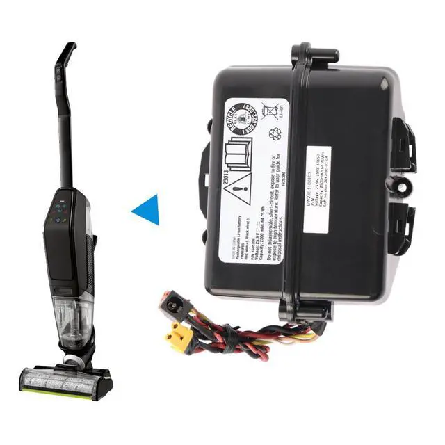 Alt view image 7 of 7 - KingSener 1635308 Replacement Battery For Bissell CrossWave X7 Cordless Pro 25.9V 2500mAh