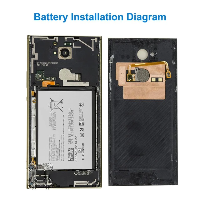 Alt view image 7 of 7 - KingSener LIP1653ERPC Replacement Battery For Sony Xperia XA2 Ultra