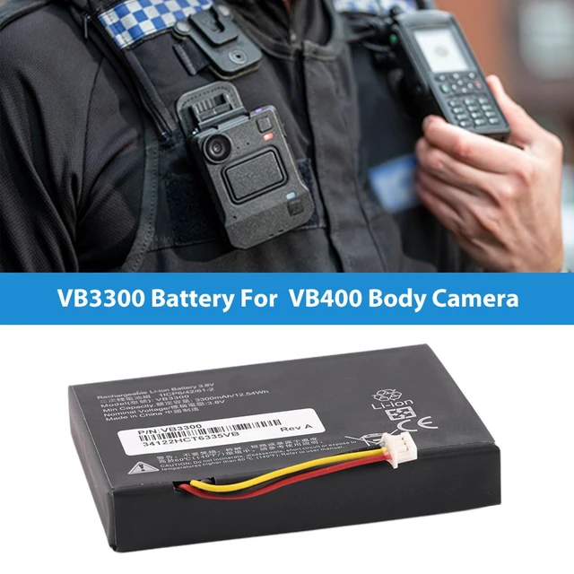 Alt view image 3 of 7 - KingSener VB3300 Replacement Battery For Motorola VB400 Body Camera