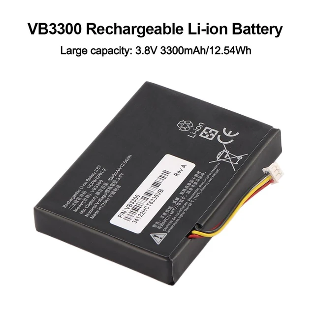 Alt view image 6 of 7 - KingSener VB3300 Replacement Battery For Motorola VB400 Body Camera