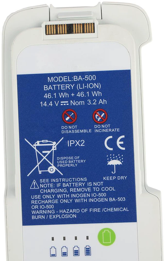 Alt view image 7 of 7 - KingSener BA-600 Battery For Inogen G5 Inogen BA-500 8-Cell Single Battery Working 90% New