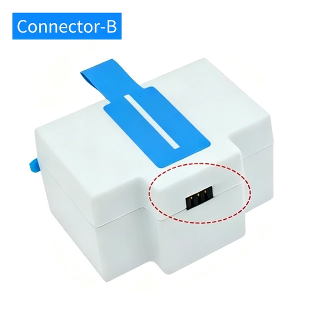 Alt view image 2 of 5 - KingSener DC203 Syringe Pump Battery for ENMIND EN-S7 EN-V7 Smart 2600mah 11.1v Connector Small