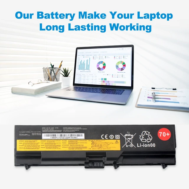 Alt view image 4 of 7 - KingSener 45N1104 57Wh Laptop Battery For Lenovo ThinkPad T430 T430i Series
