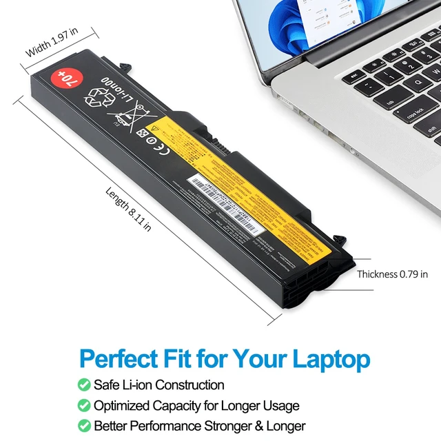 Alt view image 5 of 7 - KingSener 45N1104 57Wh Laptop Battery For Lenovo ThinkPad T430 T430i Series