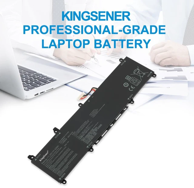 Alt view image 2 of 7 - KingSener C31N1806 Laptop Battery For Asus VivoBook S330F S330UA X330FA X330FL X330UA K330FA R330UN 42Wh/3640mAh