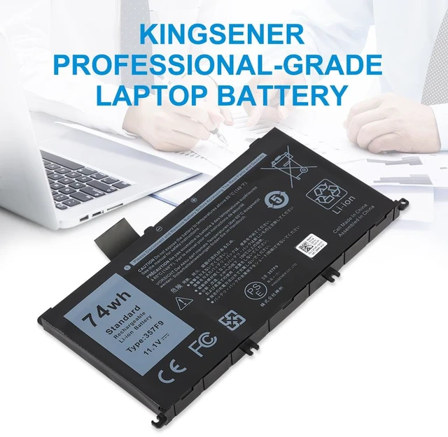 Alt view image 2 of 7 - KingSener 11.1V 74WH 357F9 Laptop Battery Notebook Batteries For Dell Inspiron 15- 7000 7559 7557 7566 7567 5576 INS15PD-1548B INS15PD-1748B INS15PD-1848B