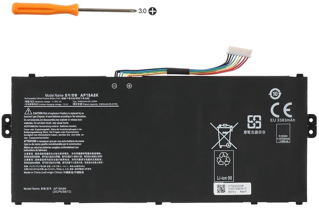 Main image of KingSener AP19A8K Laptop Battery for Acer Chromebook Spin 311 CP311 CP311-1H CP311-1H-C5PN CP311-1H-C2DV CP311-1H-C1FS CP311-2H CP311-2H-C679