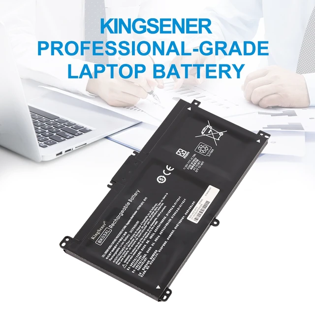 Alt view image 2 of 7 - KingSener HP Pavilion x360 Convertible 14 14m Series Battery BK03XL 11.55V 41.7Wh