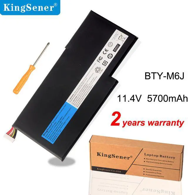 Main image of KingSener BTY-M6J Laptop Battery For MSI GS63VR GS73VR 6RF-001US BP-16K1-31 9N793J200 Tablet PC MS-17B1 MS-16K2
