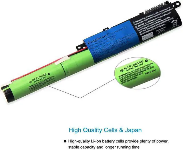 Alt view image 2 of 6 - KingSener A31N1519 3400mAh/36WH Laptop Battery for ASUS X540 X540L X540LA X540LJ X540S X540SA X540SC X540YA A540 A540LA F540SC R540S R540SA