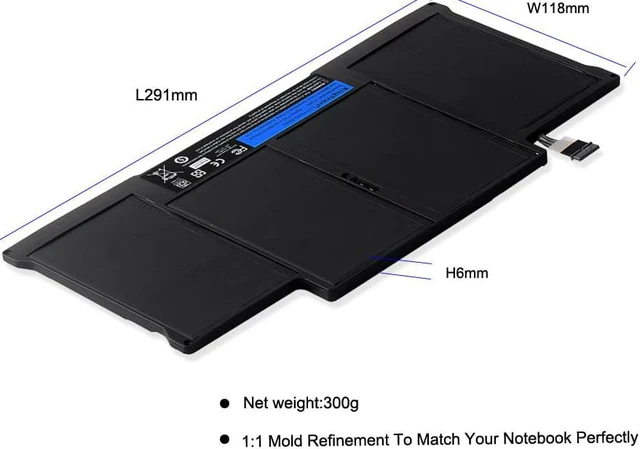 Replacement Battery For MacBook Air 13-inch A1466 (2013-2017 Models) - View #2
