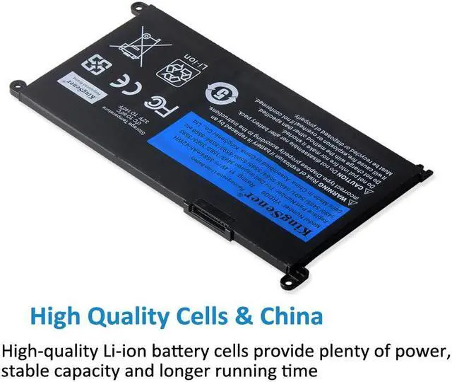 Alt view image 5 of 7 - Kingsener YRDD6 Laptop Battery for Dell Inspiron 5482 5480 5481 5485 5491 5591 5593 3583 3310 2-in-1 3493 3582 3593 3793 5584 5493 5585 5594 5598 Vostro 3491 5481 5581 5490 5590 0YRDD6 VM732 1VX1H