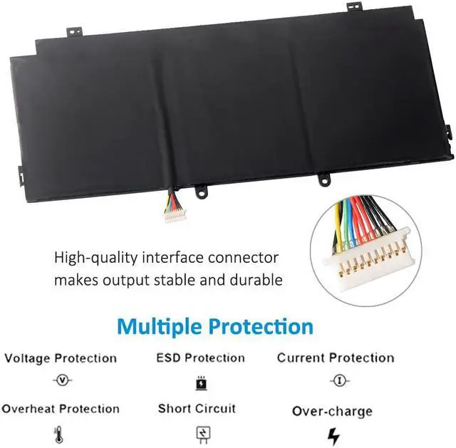 Alt view image 4 of 7 - Kingsener CN03XL SH03XL Laptop Battery For HP ENVY 13-AB 13-AB003NF 13-AB023TU HSTNN-LB7L TPN-Q178 901308-421 901345-855 859026-421 859356-855