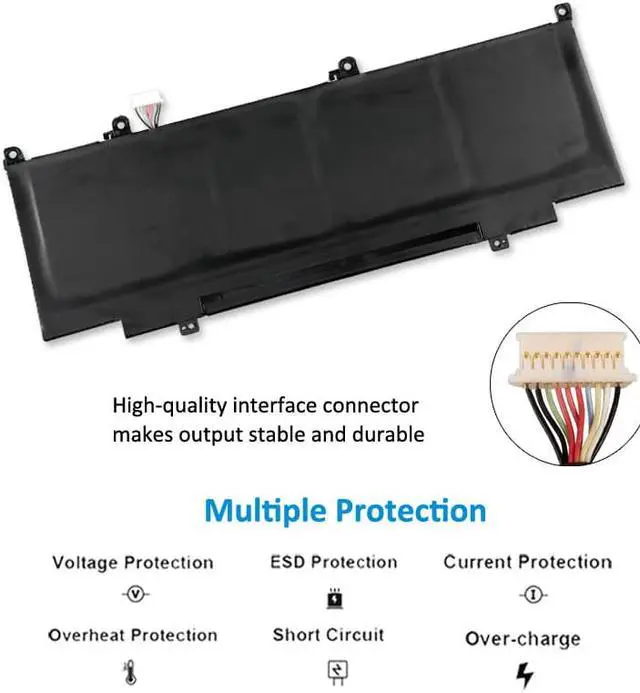 Alt view image 4 of 6 - KingSener RR04XL Laptop Battery Compatible with HP Spectre X360 13-AW0900 13-AW0090CA 13-AW0003DX 13-AW0001LA 13-AW0001LM Notebook HSTNN-DB9K HSTNN-OB1M L60373-005 L60213-2C1 L60213-AC1