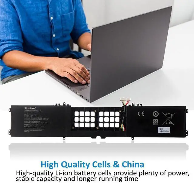 Alt view image 6 of 7 - Kingsener RC30-0287 Laptop Battery For Razer Blade Pro 17 2019 2020 RZ09-0287 RZ09-02876 RZ09-02877 RZ09-02878 RZ09-02876E92-R3U1 RZ09-03295 RZ09-03297 Series 4ICP4/62/115 15.4V 70.5Wh 4583mAh