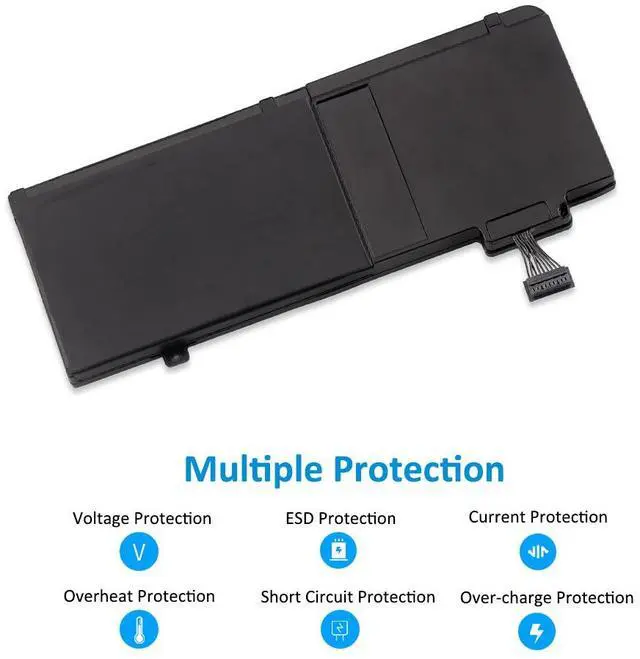 Alt view image 3 of 7 - KingSener A1322 Battery For Apple MacBook Pro 13" A1278 A1322 MB990 MB991 MC700 MC374 
MD313 MD101 MD314 MC724 MC375 MC374LL/A