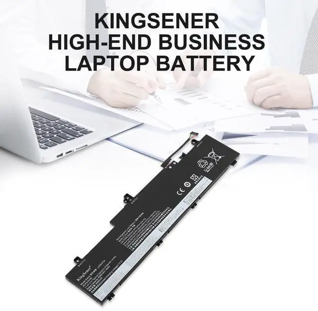 Alt view image 2 of 7 - KingSener L22B3PG4 Laptop Battery For Lenovo ThinkPad E14 Gen 5 2023