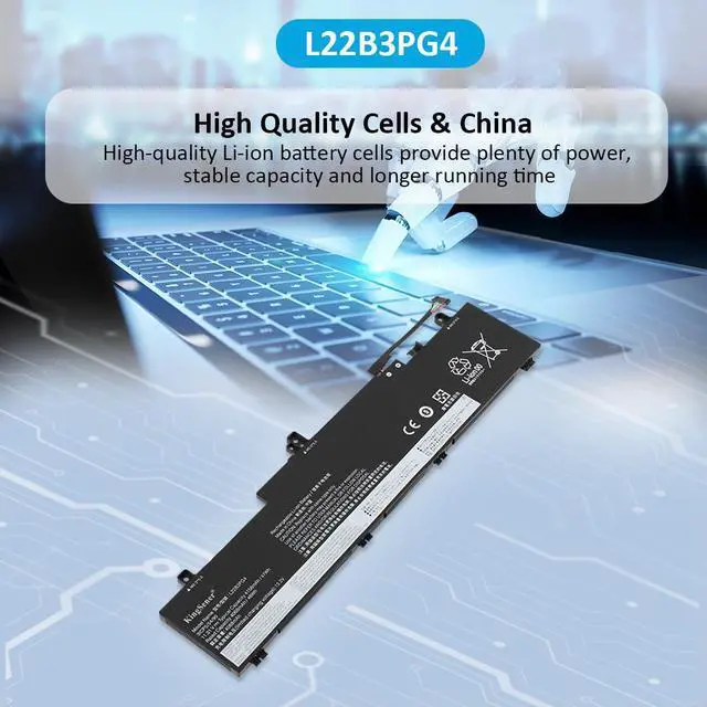 Alt view image 7 of 7 - KingSener L22B3PG4 Laptop Battery For Lenovo ThinkPad E14 Gen 5 2023