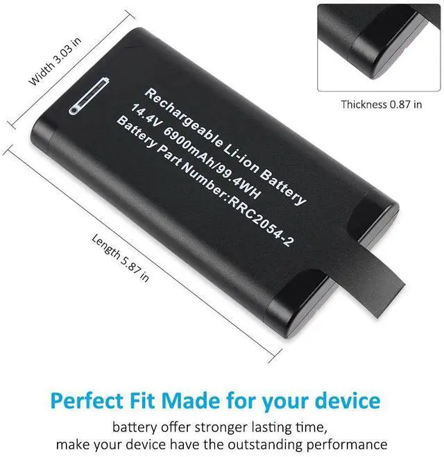 Alt view image 5 of 7 - Kingsener RRC2054-2 Battery For RRC Power Solutions RRC2054-2 Rechargeable Standard Li-ion Smart Battery Pack 14.4V 6900mAh/99.4WH