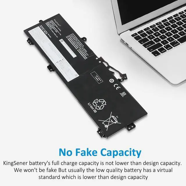 Alt view image 4 of 7 - KingSener L21L4PG5 Laptop Battery For Lenovo IdeaPad Gaming Chromebook 16 IdeaPad IP 5 Chrome 16IAU7 L21M4PG5 2ICP6/40/133-2 5B11J07490