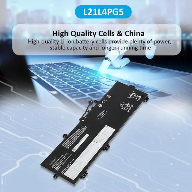 Alt view image 7 of 7 - KingSener L21L4PG5 Laptop Battery For Lenovo IdeaPad Gaming Chromebook 16 IdeaPad IP 5 Chrome 16IAU7 L21M4PG5 2ICP6/40/133-2 5B11J07490