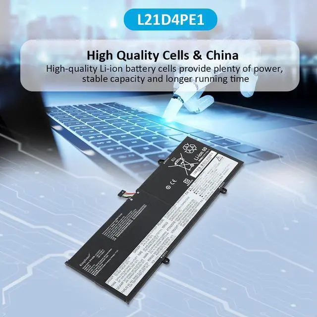 Alt view image 7 of 7 - KingSener L21M4PE2 L21C4PE2 L21D4PE1 Laptop Battery For Lenovo Yoga 6-13ABR8 Yoga 6-13ALC7 L21L4PE2 SB11F29412 5B11F29411 SB11F29410 5B11F29414