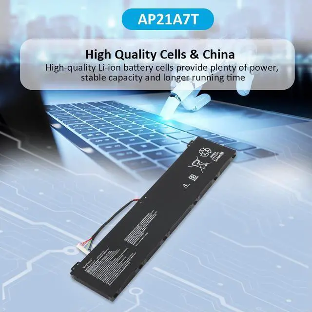 Alt view image 7 of 7 - KingSener AP21A8T AP21A5T AP21A7T Laptop Battery For Acer Predator Helios 300 PH317-56-78LY PH317-56-78SM PH315-55-72EA
