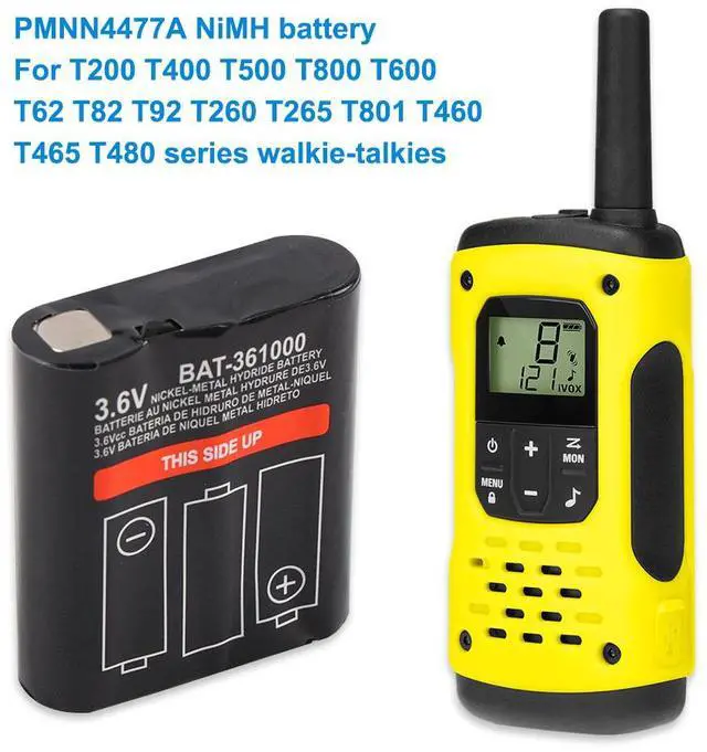 Alt view image 7 of 7 - Kingsener PMNN4477A NiMH battery For Motorola T200 T400 T500 T800 T600 T62