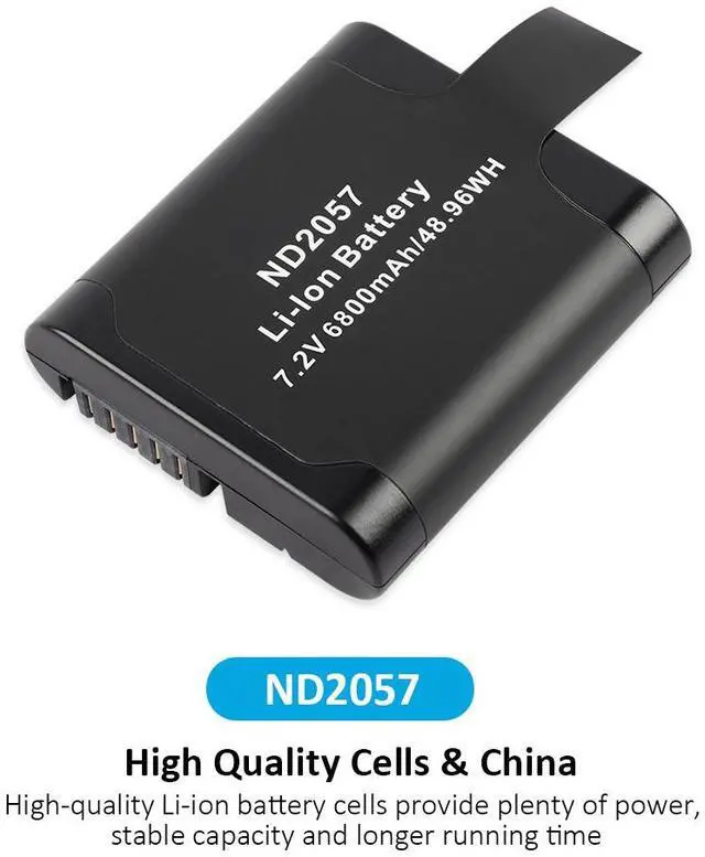 Alt view image 4 of 7 - Kingsener Rechargeable Battery For Inspired Energy ND2057 ND2057RC24 ND2057HD29 ND2057QE34 Battery 6800mAh 7.2V 49Wh