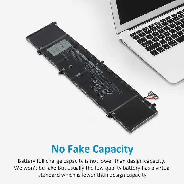 Alt view image 4 of 7 - Kingsener XRGXX Laptop Battery Replacement For DELL Alienware M15 M17 R1 ALW15M-D1735R R1725S R1735R G5 5590 G7 7590 7790 11.4V 90W