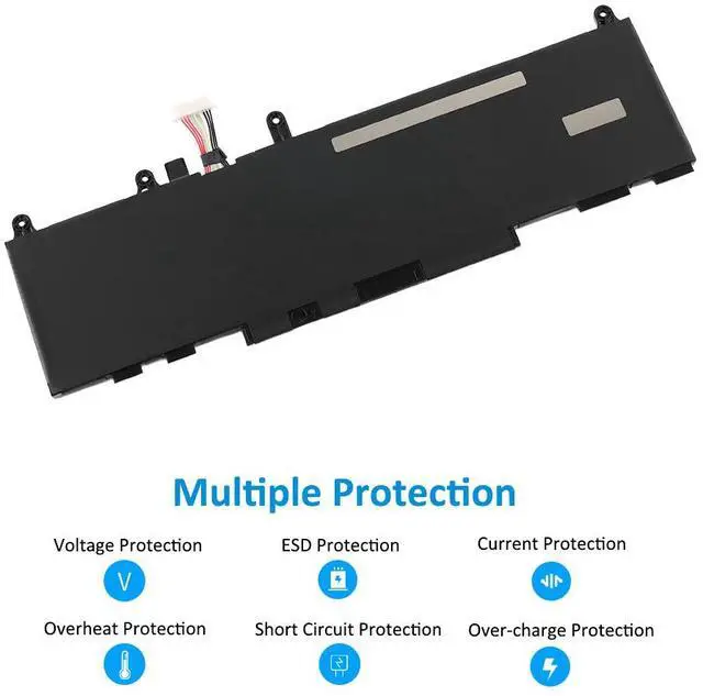 Alt view image 3 of 7 - KingSener WP03XL Battery for HP EliteBook 830/835/840 G9 G10 - 51.3WH Li-ion