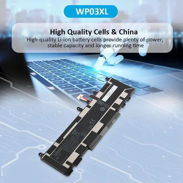 Alt view image 7 of 7 - KingSener WP03XL Battery for HP EliteBook 830/835/840 G9 G10 - 51.3WH Li-ion