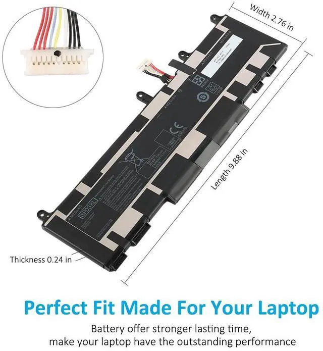 Alt view image 5 of 7 - KingSener WP03XL Battery for HP EliteBook 830/835/840 G9 G10 - 51.3WH Li-ion