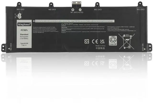 Main image of KingSener 9F4FN Laptop Battery For Dell Latitude 7320 Detachable/Inspiron 14 3420 Series 2VKW9 2ICP4/79/112