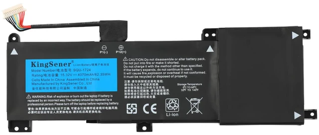 Main image of Kingsener SQU-1723 Laptop Battery For GIGABYTE AORUS 15-XA 15-WA 15-W9 15-SA 15-X9 15-XA-F74CDW 15-XA-7FR5252W For THUNDEROBOT 911 Quanta