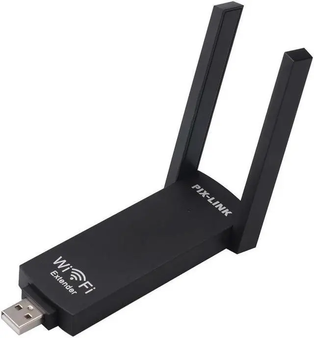 Alt view image 7 of 7 - Wifi Extender USB Wifi Repeater 300M WiFi Signal Extender Amplifier Wireless Router Long Range