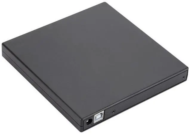 Alt view image 2 of 7 - External USB 2.0 optical drive (DVD drive) for laptops, desktops, all-in-one computers, CD burners, and USB portable optical drives.