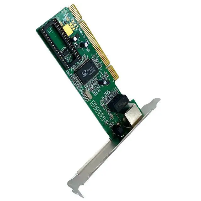 Alt view image 3 of 7 - High-quality PCI network card, PCI gigabit network card, desktop computer RTL8169 network card, compatible with Intel.
