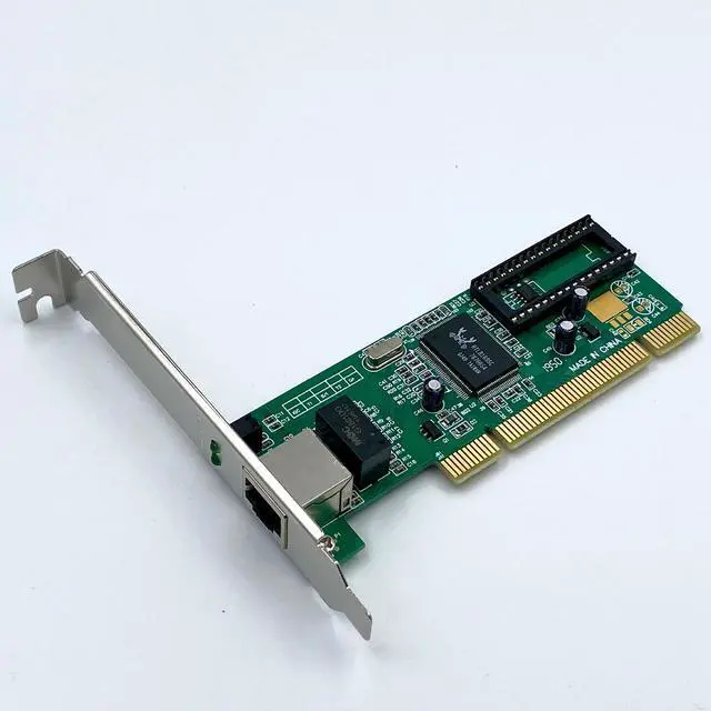 Alt view image 5 of 7 - High-quality PCI network card, PCI gigabit network card, desktop computer RTL8169 network card, compatible with Intel.