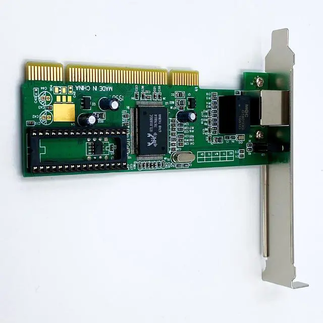 Alt view image 7 of 7 - High-quality PCI network card, PCI gigabit network card, desktop computer RTL8169 network card, compatible with Intel.